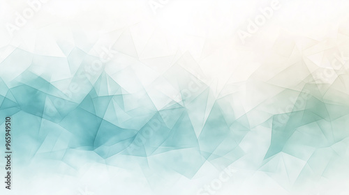 A blue and white background with a lot of triangles