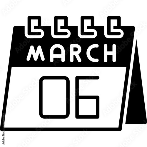 March 6 Icon