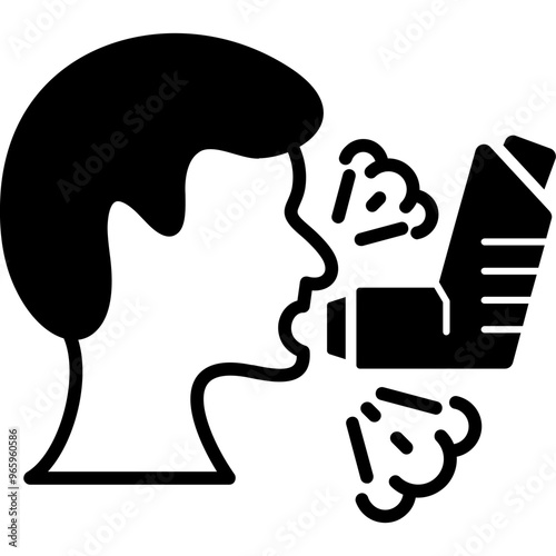 Asthma Relief Icon