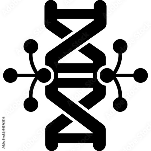 Gene Sequencing Icon