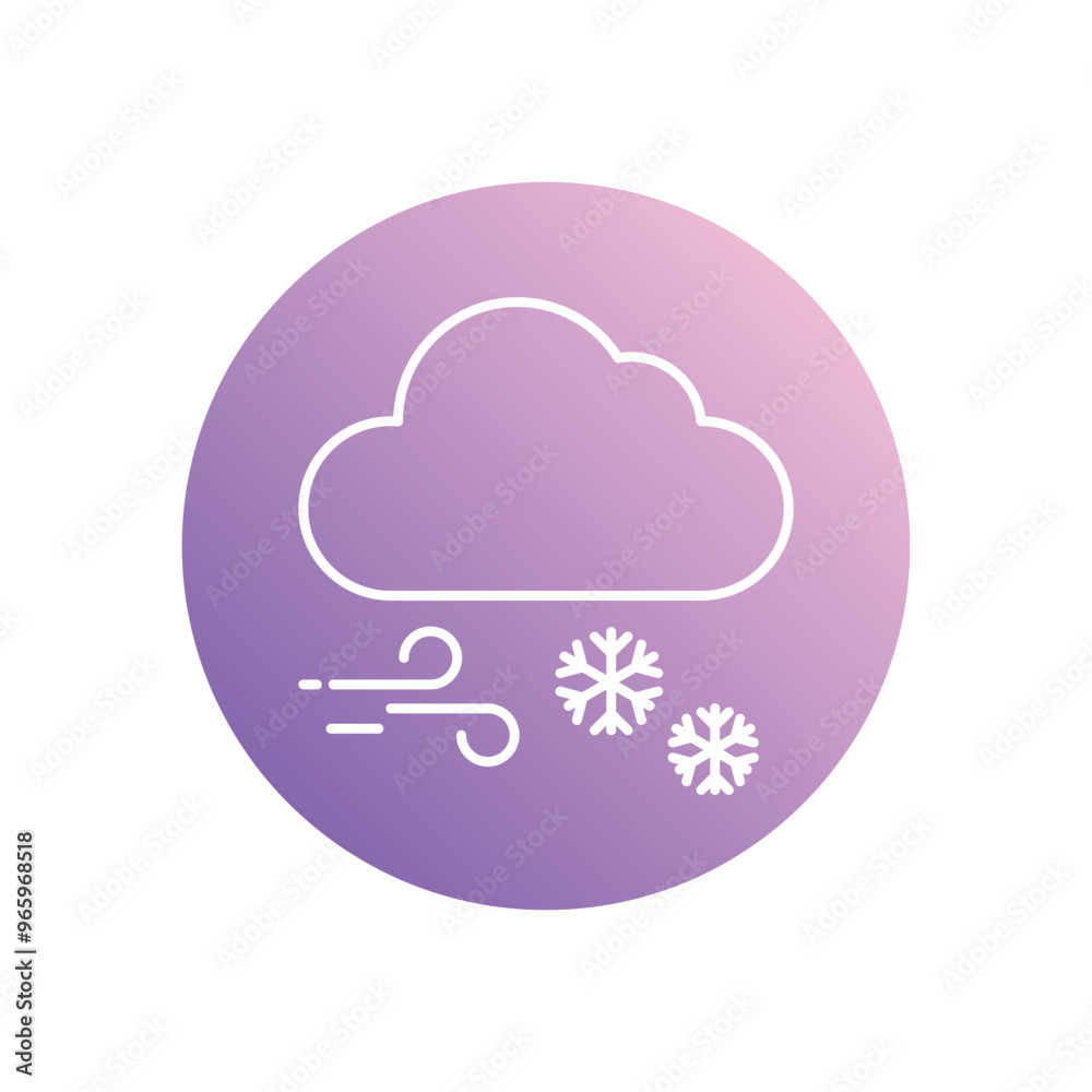 Wind icon isolated on a white background. Vector illustration. Wind icon isolated on a white background. Vector illustration.