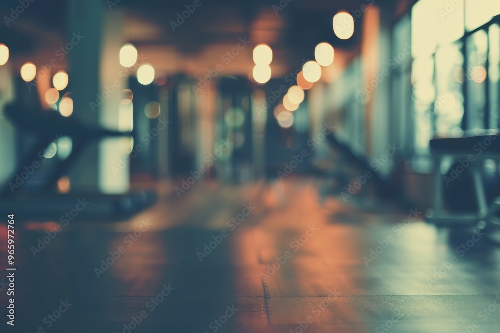 Blurred abstract gym background, modern fitness equipment and energetic vibe. Blurred abstract gym background, modern fitness equipment and energetic vibe.