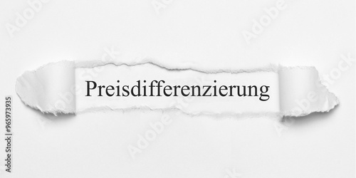 Preisdifferenzierung 