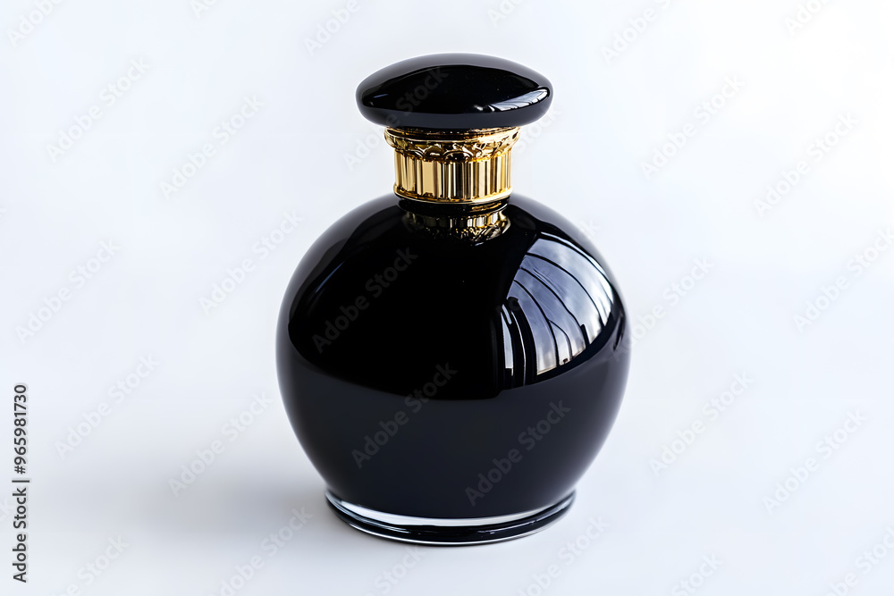 Black bottle of perfume, Mock up perfume bottle isolated on white background
Black bottle of perfume, Mock up perfume bottle isolated on white background