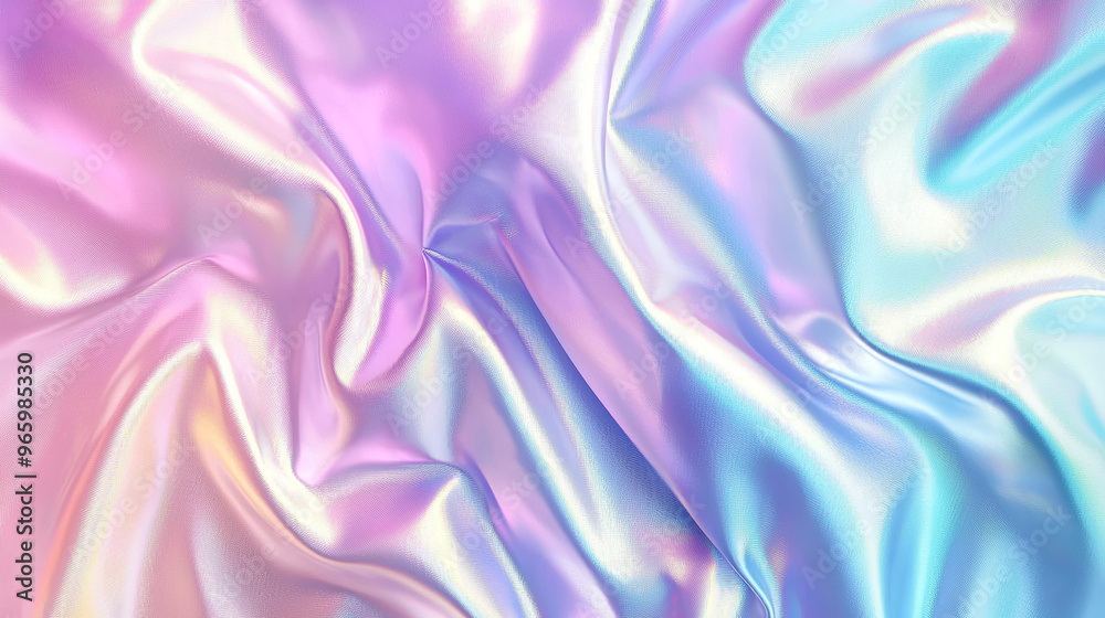 Abstract background with colorful iridescent holographic foil Abstract background with colorful iridescent holographic foil