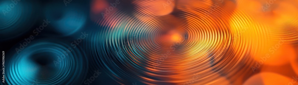 Fluid circles with a grainy overlay, dynamic motion, rich textures, abstract vibrant background Fluid circles with a grainy overlay, dynamic motion, rich textures, abstract vibrant background
