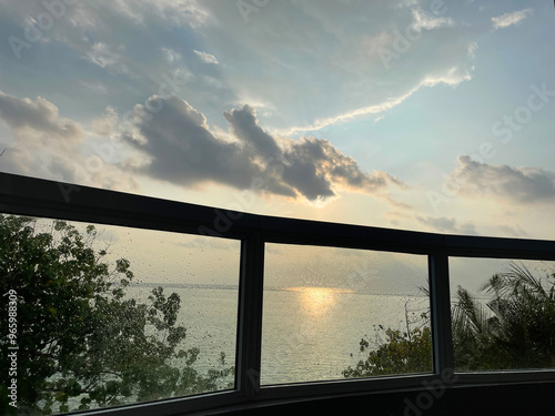 Tropical Destination - Maldives - Pier For Paradise Island, beach with clear blue water. Summer vacation background. Exotic island 