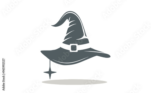 witch hat logo icon