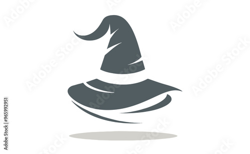 witch hat logo icon
