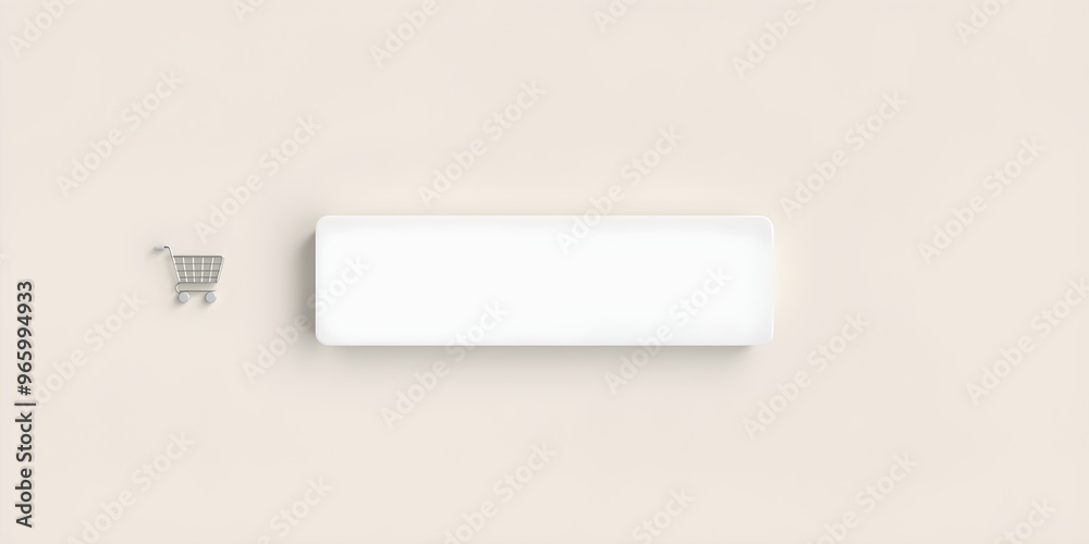 UX UI Design: Minimal Cart Bar with 3D Depth UX UI Design: Minimal Cart Bar with 3D Depth