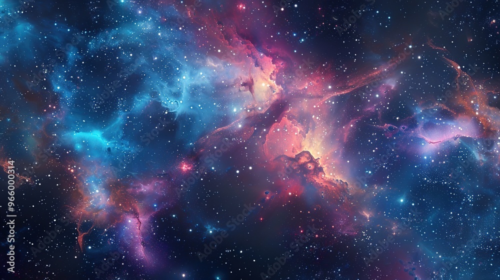 Fototapeta premium cosmic space wallpaper