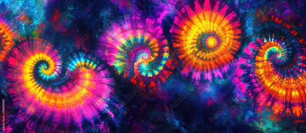 Vibrant Tie Dye Shirts with Twisted Spiral Patterns Colorful Hippy Art Featuring Neon Circles and Psychedelic Designs Multicolored Dye in Hippy Inspired Styles Vibrant Tie Dye Shirts with Twisted Spiral Patterns Colorful Hippy Art Featuring Neon Circles and Psychedelic Designs Multicolored Dye in Hippy Inspired Styles