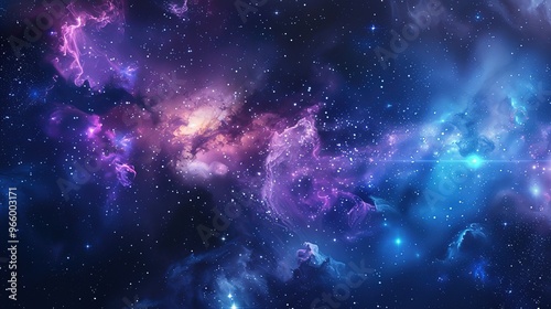 cosmic space pattern wallpaper