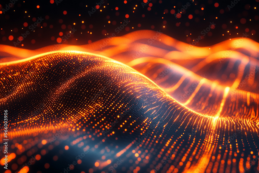 Abstract wave particle technology background
Abstract wave particle technology background