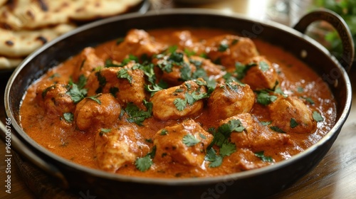 Chicken Tikka Masala with Naan Bread