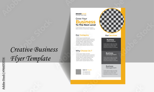Business Flyer Corporate Flyer  And Colorful concepts
