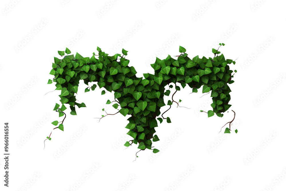 Pixel art illustration of green ivy creeping up a brick wall, isolated on white background. Pixel art illustration of green ivy creeping up a brick wall, isolated on white background.
