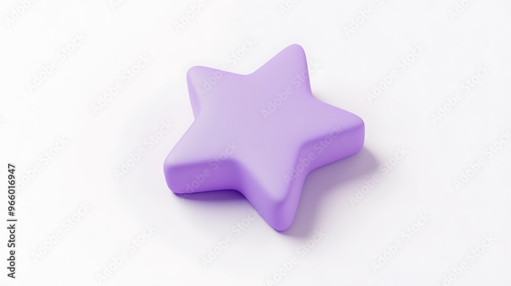 Shining Lilac Star Icon with Minus Sign in Isometric View on White Background - High Resolution 3D Render Shining Lilac Star Icon with Minus Sign in Isometric View on White Background - High Resolution 3D Render