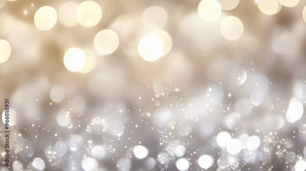 silver bokeh lights create a dreamy and elegant background with subtle gradients. silver bokeh lights create a dreamy and elegant background with subtle gradients.