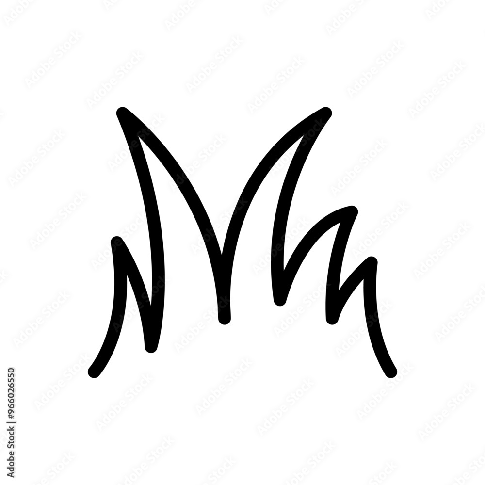 Obraz premium Grass icon