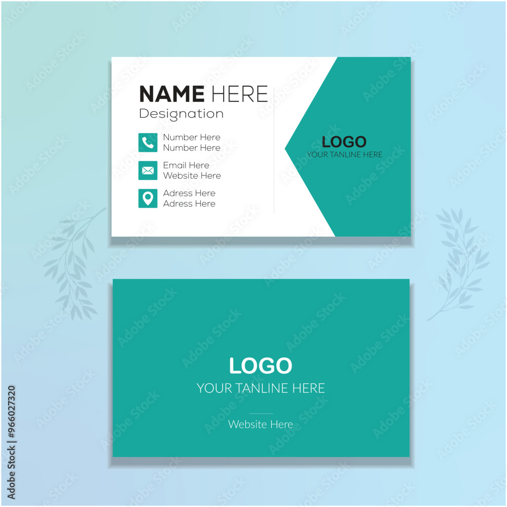business card with name card vector template business card with name card vector template
