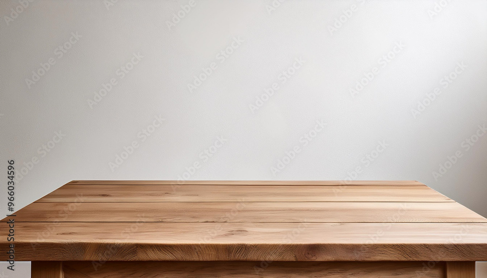 Table shadow background. Wooden table and white empty wall with plant shadows.
Table shadow background. Wooden table and white empty wall with plant shadows.