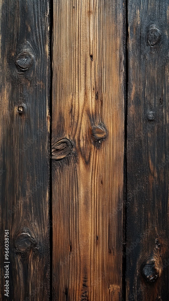 Dark Brown Wooden Plank Texture With Knots Dark Brown Wooden Plank Texture With Knots