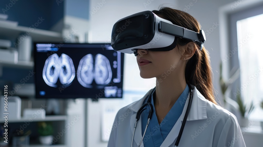 Innovative Scientist Utilizing Virtual Reality (VR) Technology for Medical Training Innovative Scientist Utilizing Virtual Reality (VR) Technology for Medical Training