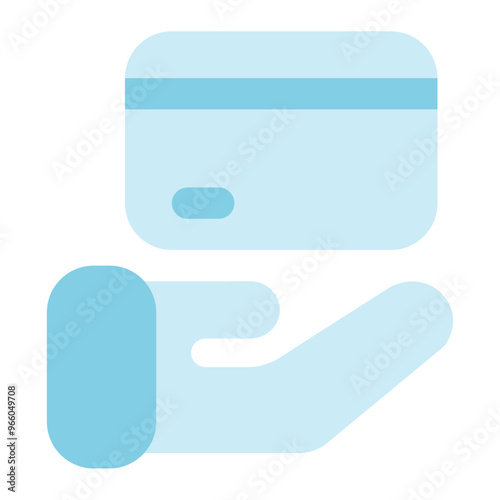 debit card icon for illustration