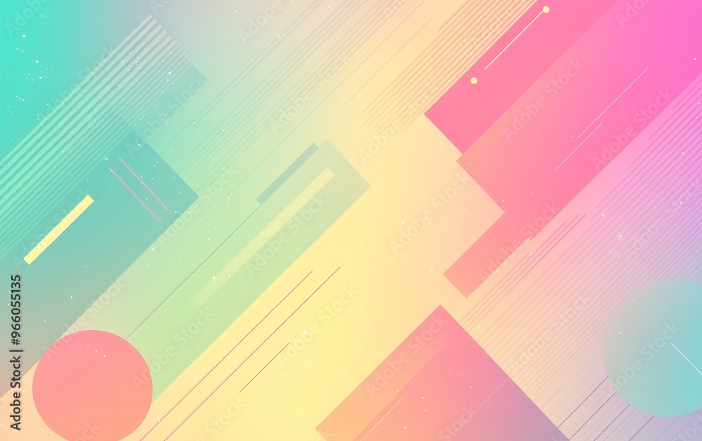 A vibrant abstract design featuring colorful geometric shapes and lines, perfect for backgrounds or digital art projects. A vibrant abstract design featuring colorful geometric shapes and lines, perfect for backgrounds or digital art projects.