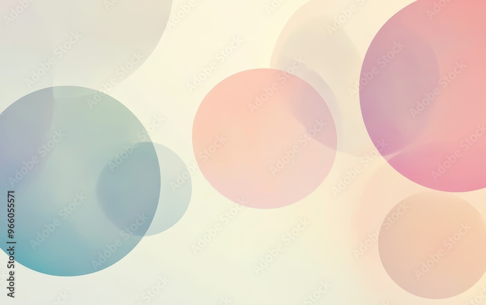 A soft, abstract design featuring pastel-colored circles on a light background, ideal for backgrounds or graphic projects. A soft, abstract design featuring pastel-colored circles on a light background, ideal for backgrounds or graphic projects.