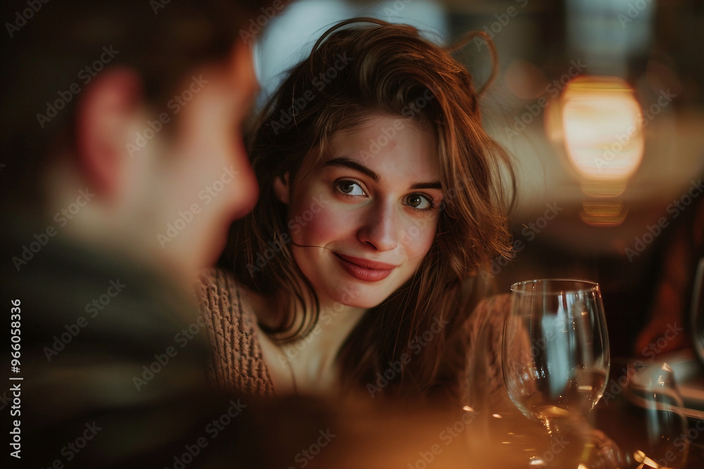 Luxury candlelight dinner setup for couple on Valentine day Romantic date anniversary, Generative AI Luxury candlelight dinner setup for couple on Valentine day Romantic date anniversary, Generative AI