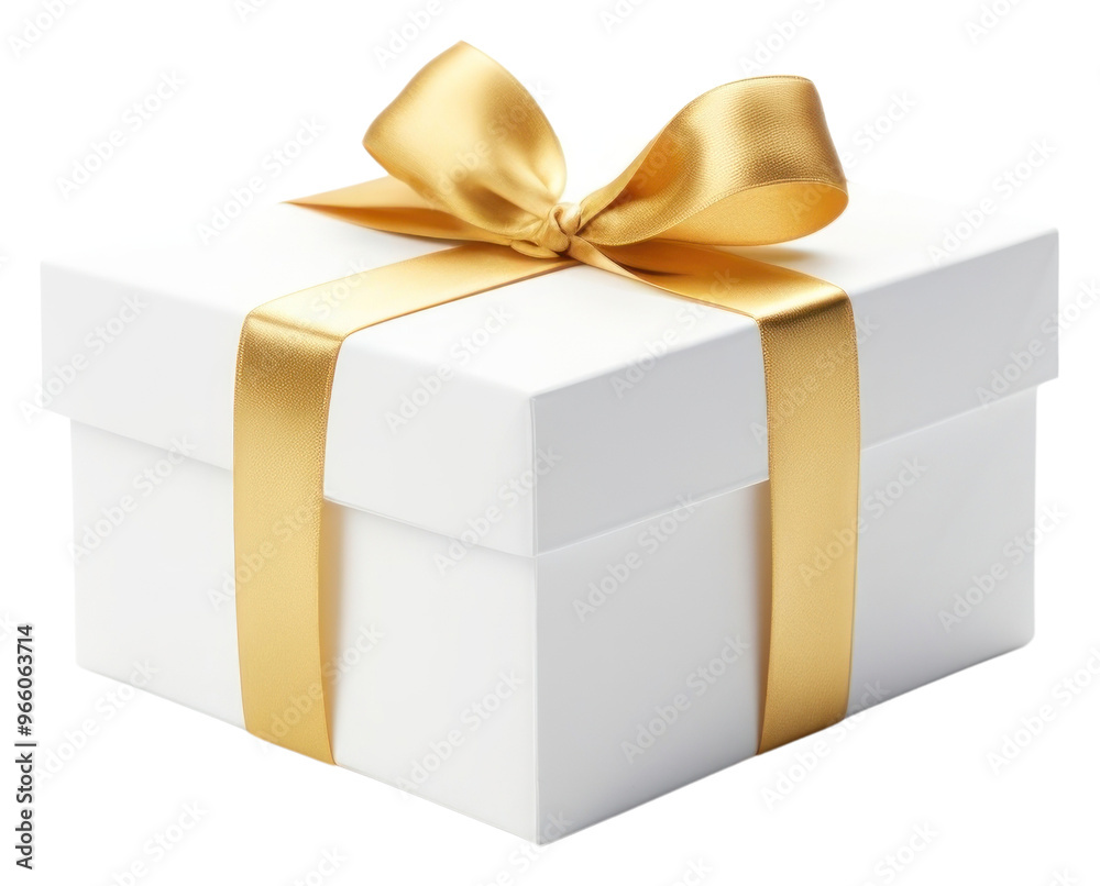 PNG White gift box ribbon celebration packaging. PNG White gift box ribbon celebration packaging.