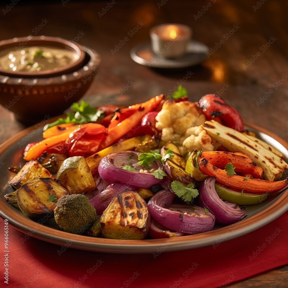 custom made wallpaper toronto digitalOven-Roasted Vegetables with Creamy Hummus – A Flavorful Mediterranean Dish