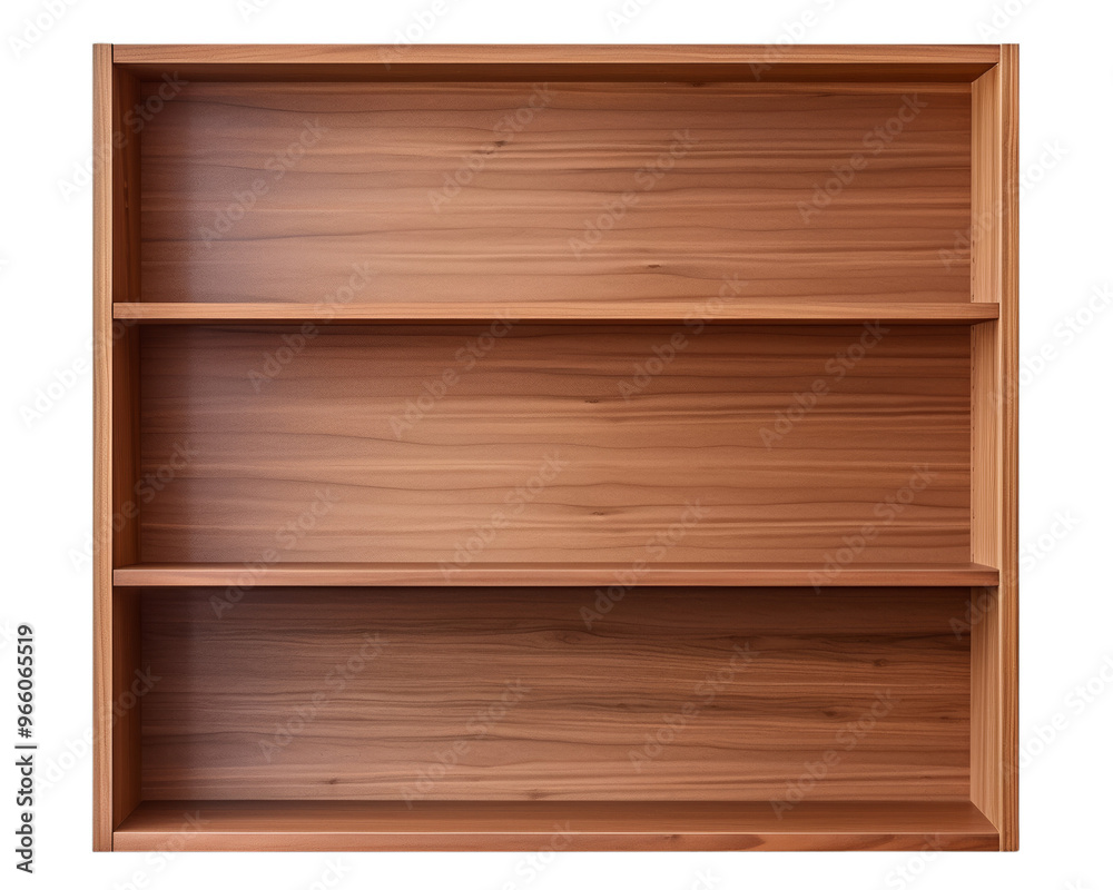 A clean, modern wooden shelf with three spacious tiers, perfect for displaying books, decor, or personal items. A clean, modern wooden shelf with three spacious tiers, perfect for displaying books, decor, or personal items.