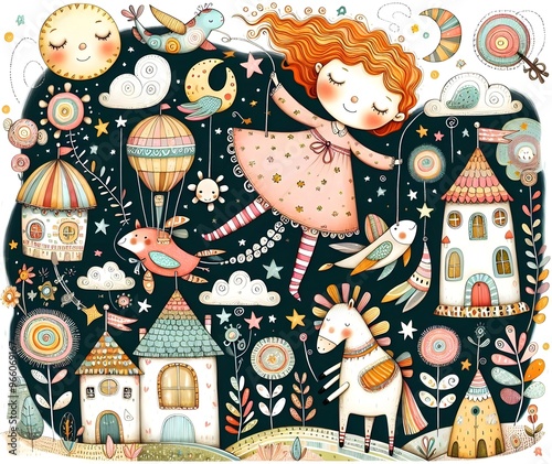 "Mundos Fantásticos y Creativos: Aventuras de Ensueño"