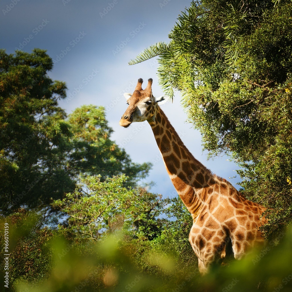 Obraz premium giraffe in the wild