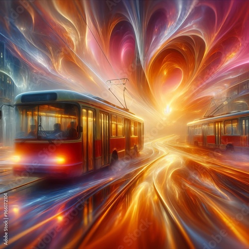  Dreamscape Sequence Surreal fluid movements and colors blurring