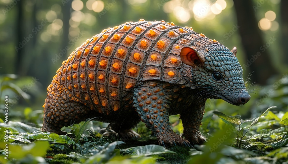 Fototapeta premium turtle on the tree