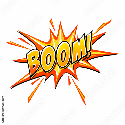 Boom flash vector illustration (16)