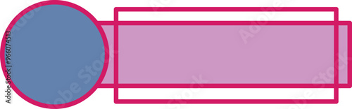 Colored glossy web buttons Illustration