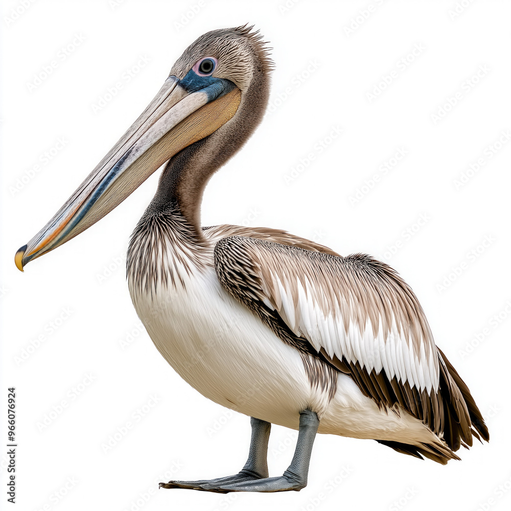 Brown Pelican Isolated Brown Pelican Isolated