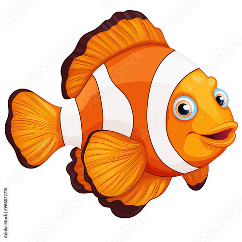 Obraz na płótnie Clownfish Isolated