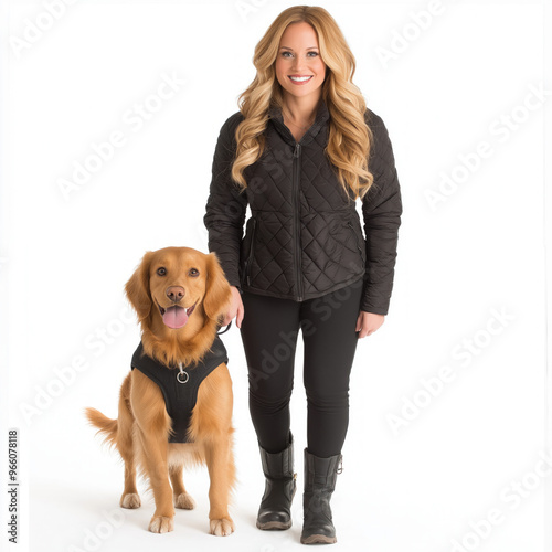 Dog Walker Isolated