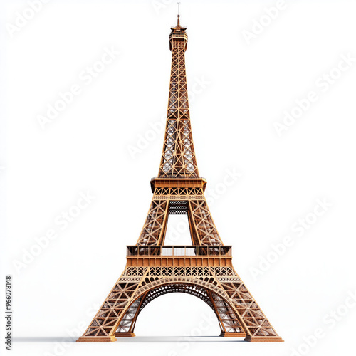 Eifel Tower Isolated