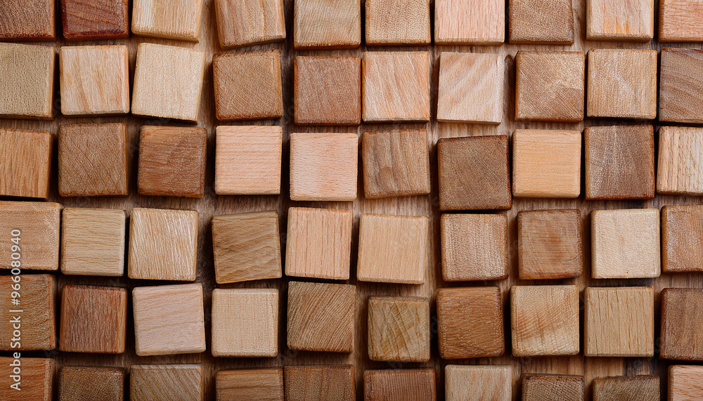 Texture of many wooden cubes. Natural material for backdrop. Texture of many wooden cubes. Natural material for backdrop.