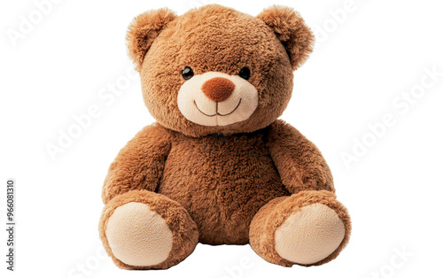 A teddy bear on transparent background, png	
