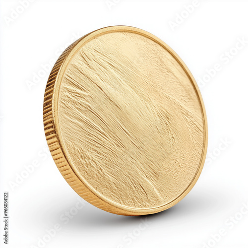 Spinning Coin Isolated
