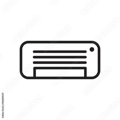 Air conditioner icon