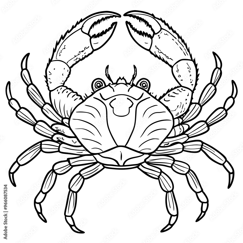 vector illustration of red crab vector illustration of red crab